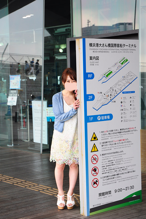 大桟橋埠頭と豪華客船