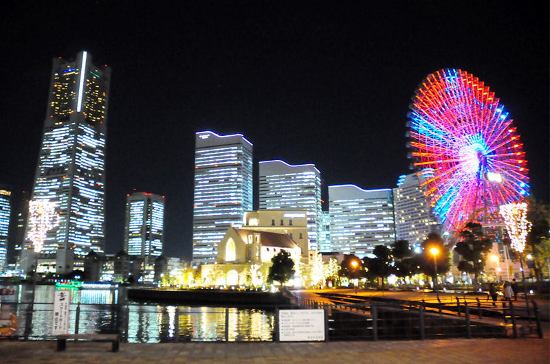 桜木町夜散策