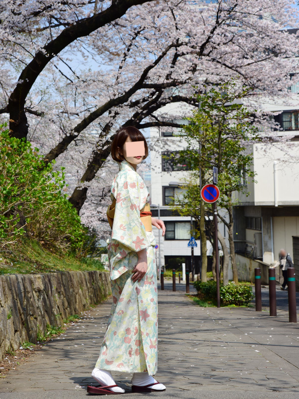 掃部山公園でお花見してきた。
