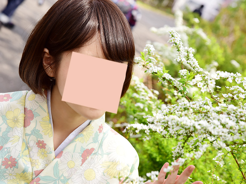 掃部山公園でお花見してきた。