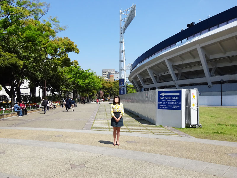 ぶら散歩横浜公園・堀ちえみ