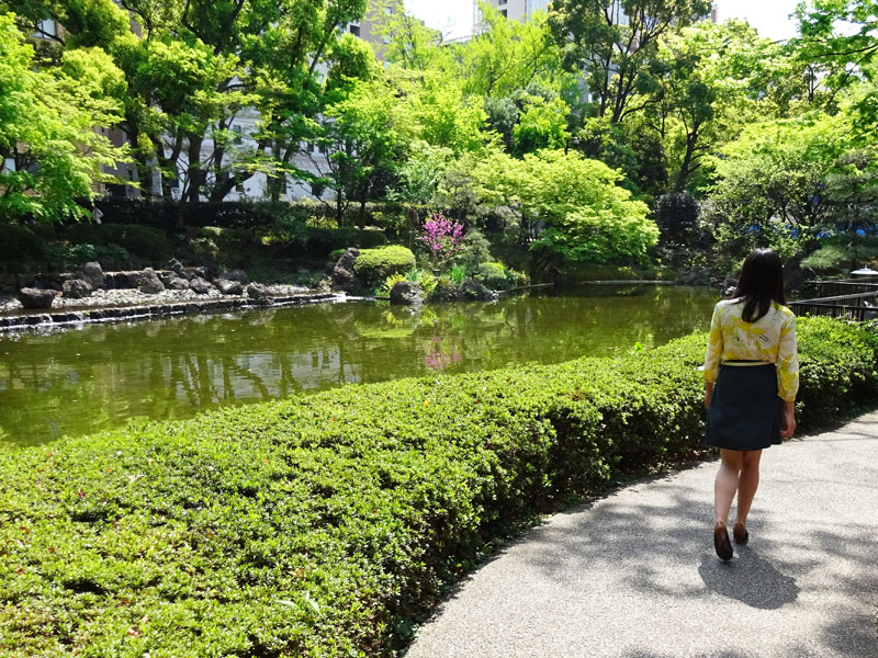 ぶら散歩横浜公園・堀ちえみ