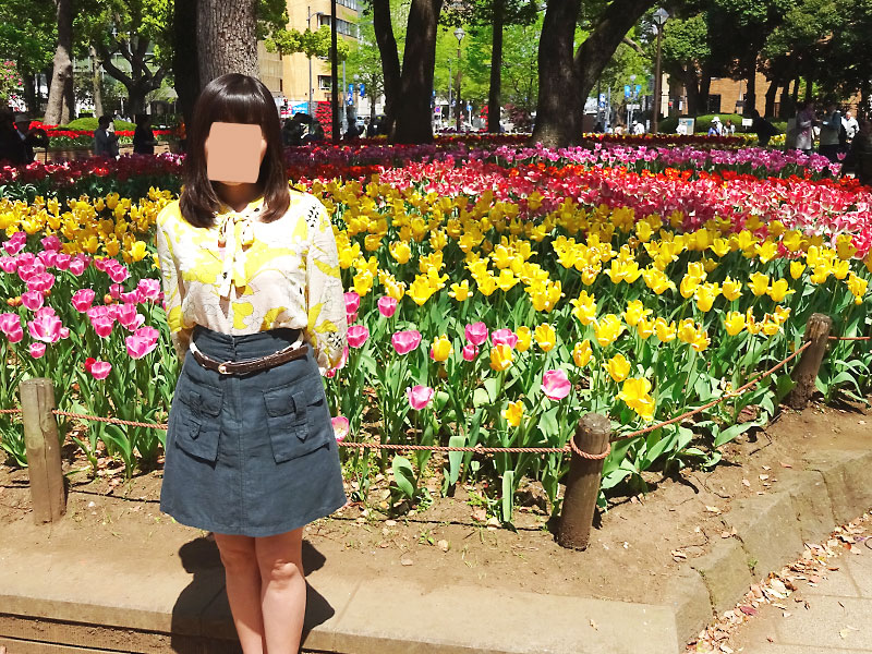 ぶら散歩横浜公園・堀ちえみ