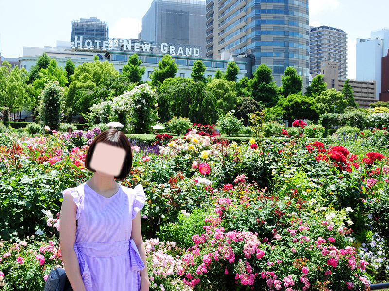 山下公園でぶら散歩♪